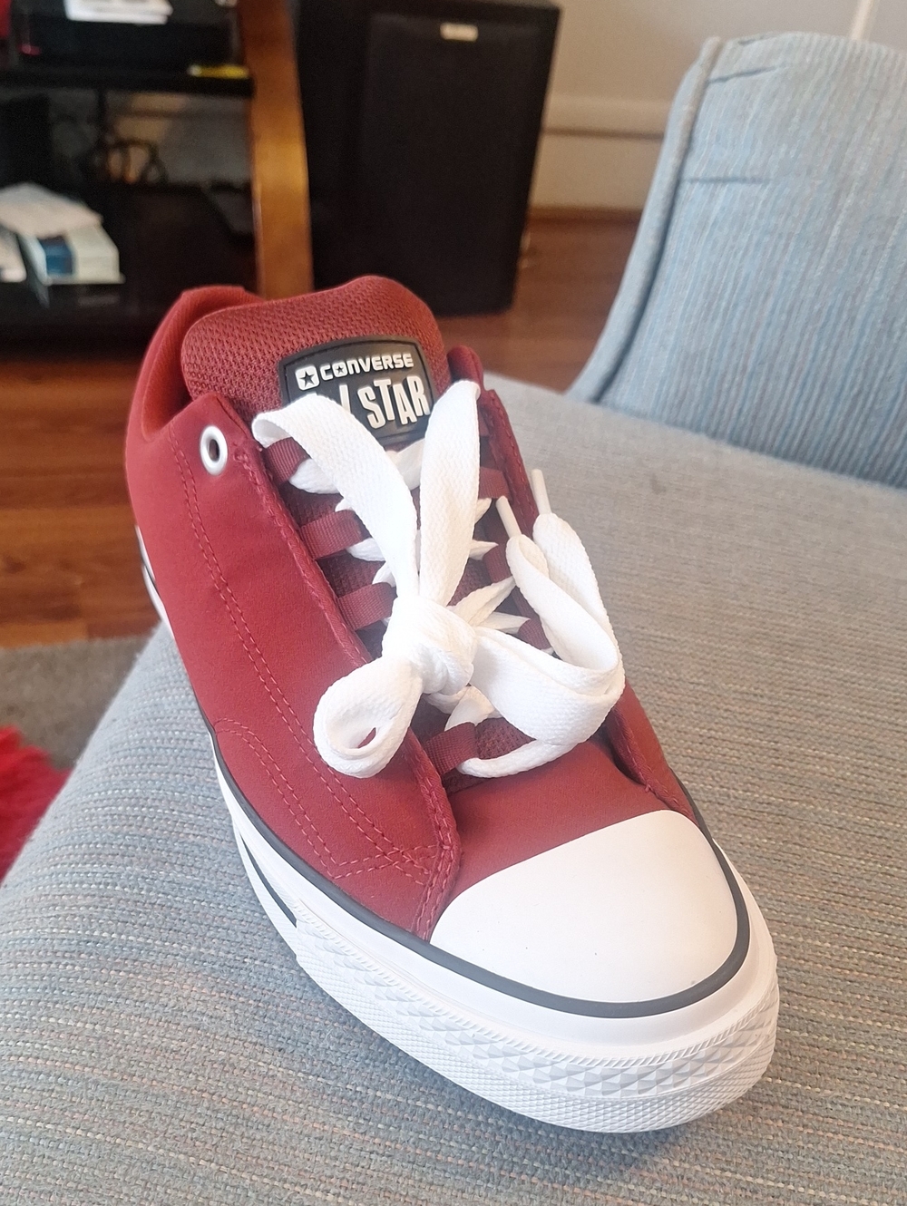 Converse Kids' Red Low Top Sneakers - Classic All Star